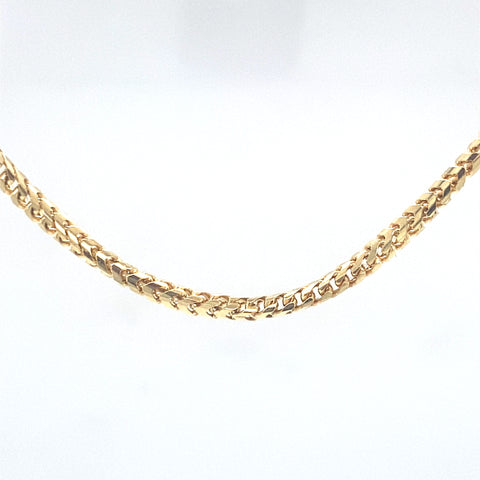 Franco Chain - 2mm -  Paddington Jeweller - Ojco