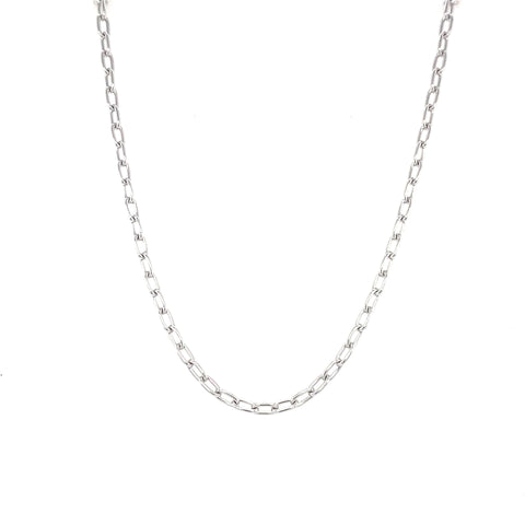 ELONGATED TRACE CHAIN 45CM -  Paddington Jeweller - Ojco