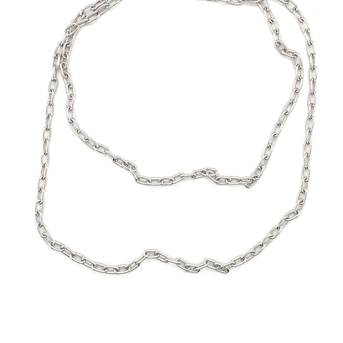 ELONGATED TRACE CHAIN 45CM -  Paddington Jeweller - Ojco