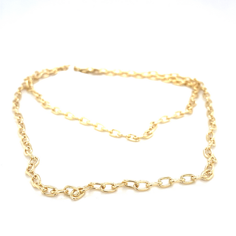 ELONGATED TRACE CHAIN - 3.1mm -  Paddington Jeweller - Ojco
