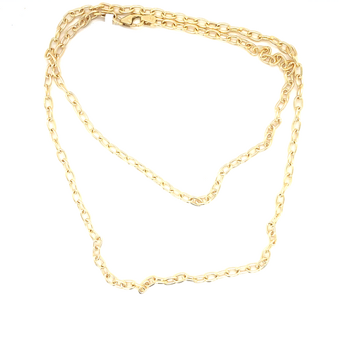 ELONGATED TRACE CHAIN - 3.1mm -  Paddington Jeweller - Ojco