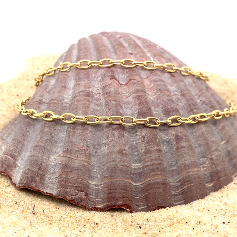 ELONGATED TRACE CHAIN - 3.1mm -  Paddington Jeweller - Ojco