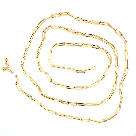 OBLONG TRACE CHAIN - 3.1MM -  Paddington Jeweller - Ojco