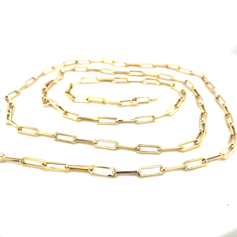 OBLONG TRACE CHAIN - 3.1MM -  Paddington Jeweller - Ojco