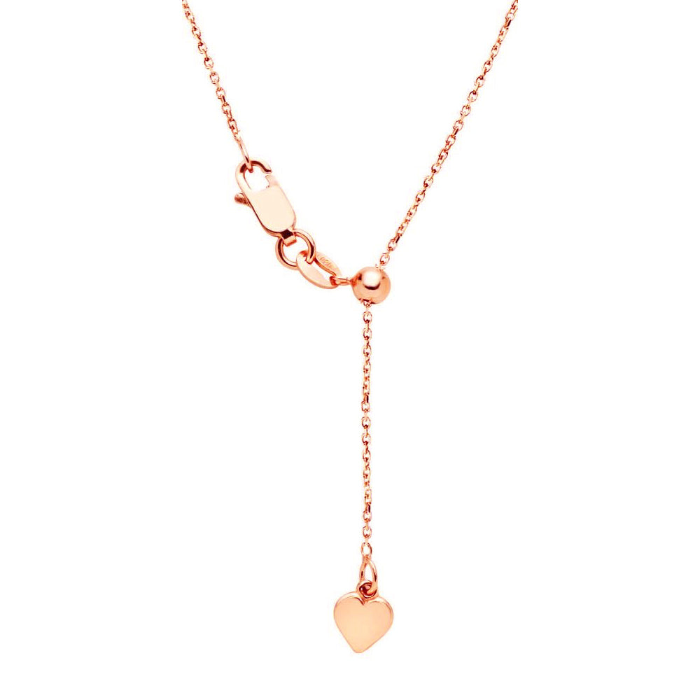 TRACE CHAIN ADJUSTABLE - 1MM - 47CM -  Paddington Jeweller - Ojco