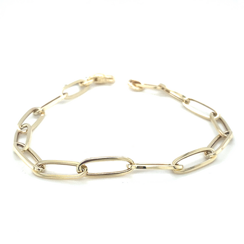 OVAL TRACE BRACELET  - 5.6MM -  Paddington Jeweller - Ojco