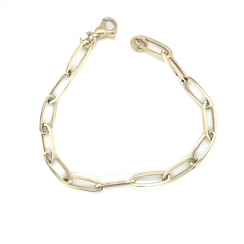 OVAL TRACE BRACELET  - 5.6MM -  Paddington Jeweller - Ojco