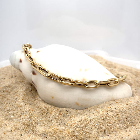 OBLONG TRACE BRACELET  -4.5MM -  Paddington Jeweller - Ojco