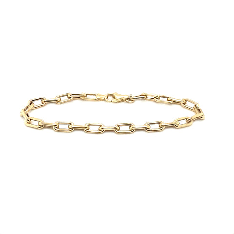 OBLONG TRACE BRACELET  -4.5MM -  Paddington Jeweller - Ojco
