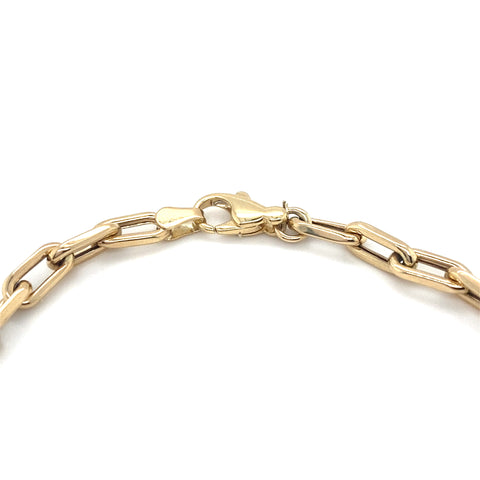 OBLONG TRACE BRACELET  -4.5MM -  Paddington Jeweller - Ojco
