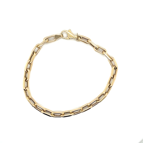 OBLONG TRACE BRACELET  -4.5MM -  Paddington Jeweller - Ojco