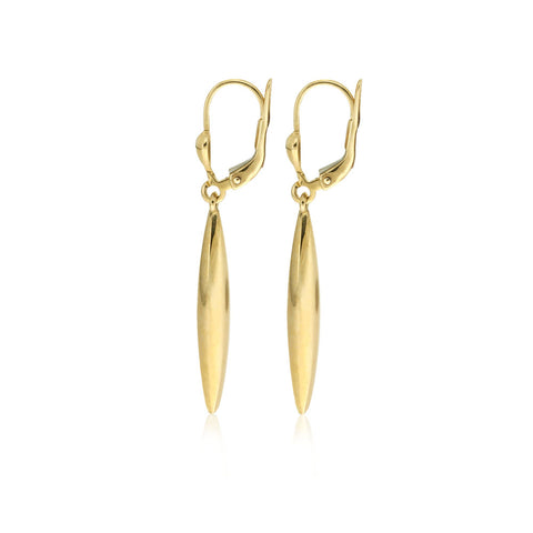 Continental Clip Drop Earrings in 9kt Yellow Gold -  Paddington Jeweller - OJ Co
