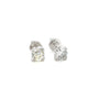 Custom Madefor Jare -18ktwhite gold 2+ 0.99ct brilliant cut diamond earrings, Jare's diamond -Paddington Jeweller - Ojco