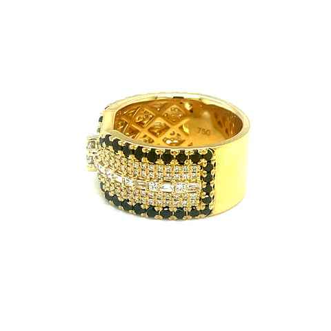 Custom Made for Jamel - Diamond Cocktail Ring_All stones (except melee for micro-pave) provided by customer -  Paddington Jeweller - Ojco