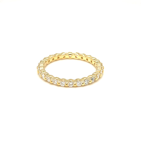 Custom Made  for Trish  -18kt Yellow Gold  0.74ct Diamond Band, -  Paddington Jeweller - Ojco