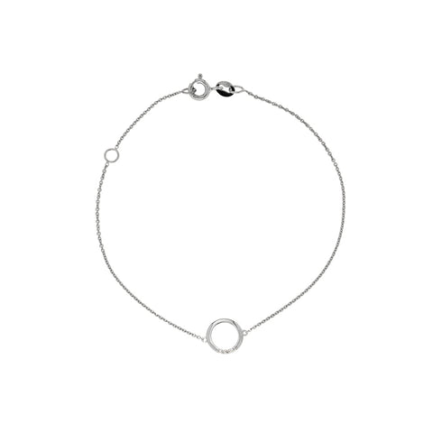 ARIANA - 0.01ct Diamond Circle of Life Bracelet -  Paddington Jeweller - OJ Co