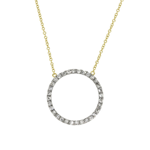 ANASTASIA - 0.25ct Diamond Circle of Life Necklace -  Paddington Jeweller - OJ Co