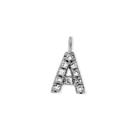 DIAMOND LETTER "A" -  Paddington Jeweller - Ojco