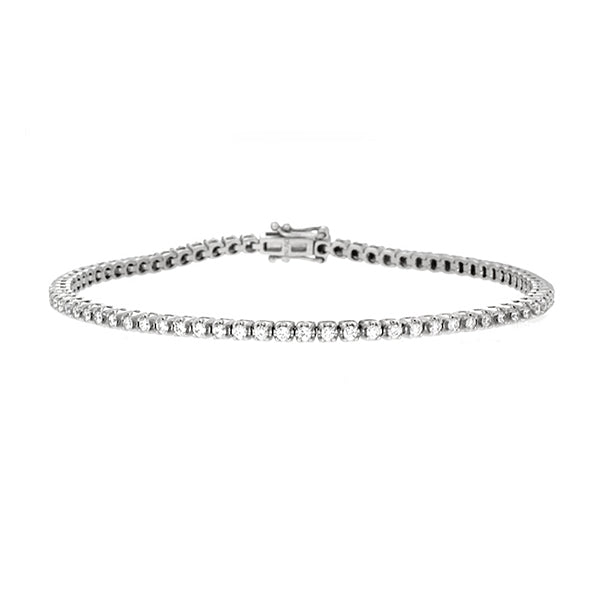 ODILIA - 1.00ct Claw Set Diamond Tennis Bracelet -  Paddington Jeweller - OJ Co