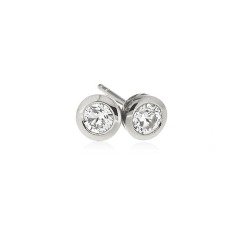 SERAPHINA - 0.10ct Diamond Stud Earrings -  Paddington Jeweller - OJ Co