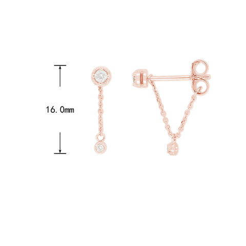 Lily of the Valley Earrings -  Paddington Jeweller - Ojco