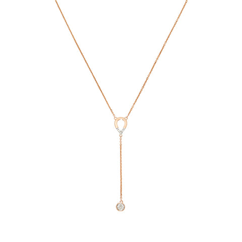 CATALINA - 0.02ct Diamond Drop Necklace -  Paddington Jeweller - OJ Co