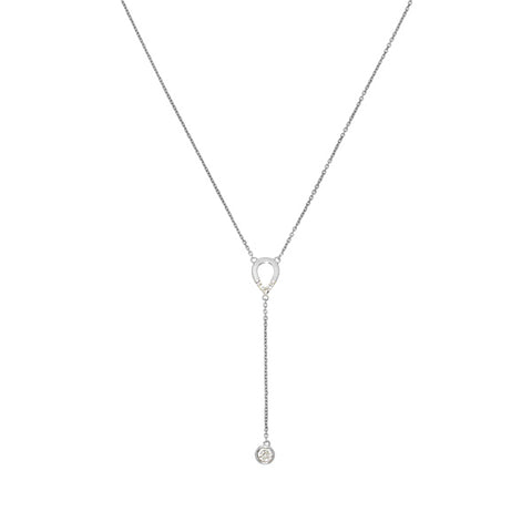 CATALINA - 0.02ct Diamond Drop Necklace -  Paddington Jeweller - OJ Co