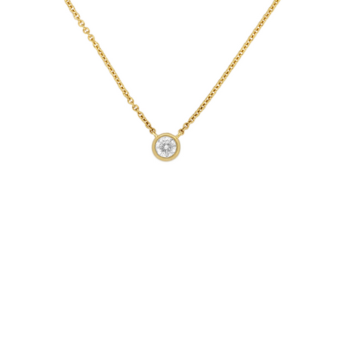 VERONA BEZEL NECKLACE -  Paddington Jeweller - Ojco