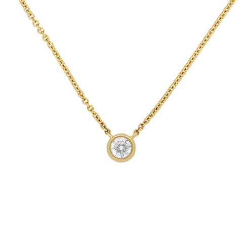 VERONA BEZEL NECKLACE -  Paddington Jeweller - Ojco
