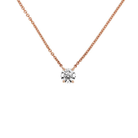 Sade - 0.50ct Diamond ( J - Colour) Claw Set Solitaire Necklace -  Paddington Jeweller - OJ Co
