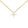 FLORIA - 0.10ct Diamond Flower Pendant and Chain -Paddington Jeweller - OJ Co
