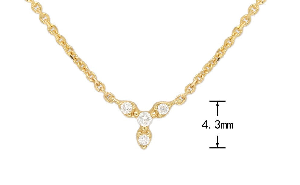 Echo Collection - Tiny Windmill necklace -  Paddington Jeweller - OJ Co