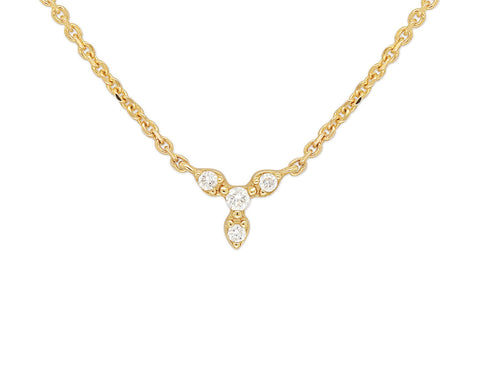 Echo Collection - Tiny Windmill necklace -  Paddington Jeweller - Ojco