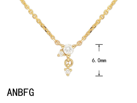 Echo Collection - Cascade Diamond Pendant -  Paddington Jeweller - OJ Co