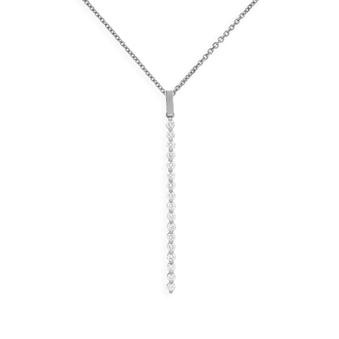 DANICA - 0.34ct Diamond Drop Pendant and Chain -  Paddington Jeweller - OJ Co