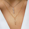 ANNA - 0.08ct Diamond Drop Pendant and Chain -Paddington Jeweller - OJ Co