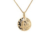 Aquarius Zodiac Sign Charm in 9kt gold with Diamond -Paddington Jeweller - Ojco