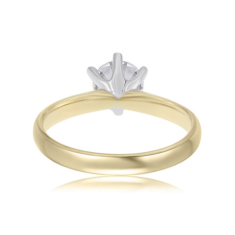 CAROLINA - 1.00ct Diamond 6 Claw Solitaire Ring -  Paddington Jeweller - OJ Co