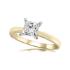 DIANA - 1.00ct Princess Cut Diamond 4 Claw Solitaire Ring -Paddington Jeweller - OJ Co