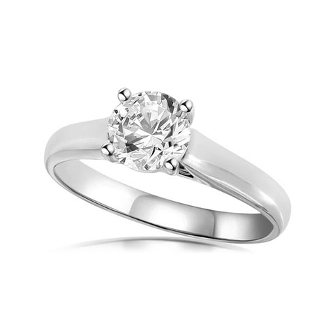 LIANA - 1.00ct Diamond 4 Claw Solitaire Ring -  Paddington Jeweller - OJ Co