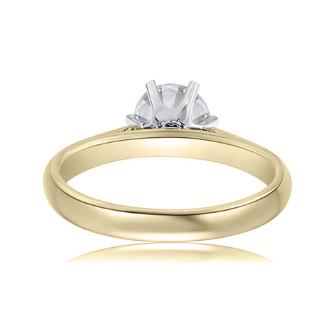ELISSA - 1.00ct Diamond 6 Claw Solitaire Ring -  Paddington Jeweller - OJ Co