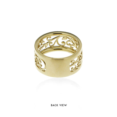 GRETA - 0.20ct Diamond Filigree Ring -  Paddington Jeweller - OJ Co