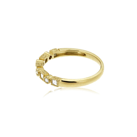 LARISSA - 0.25ct Diamond Band -  Paddington Jeweller - OJ Co
