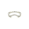 SANDY - 0.095ct Diamond Wave Ring -Paddington Jeweller - OJ Co