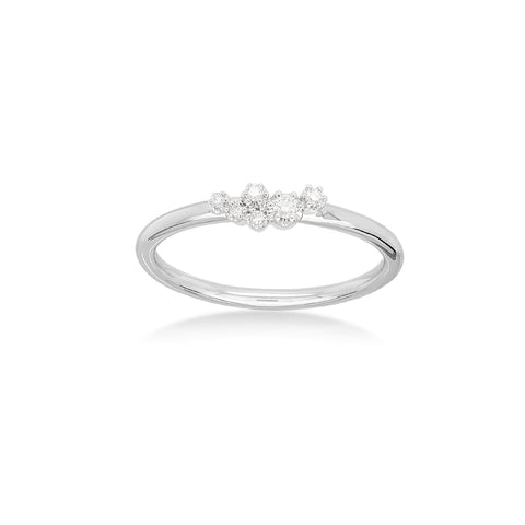 WINONA - 0.05ct Diamond Petite Stacker Ring -  Paddington Jeweller - OJ Co