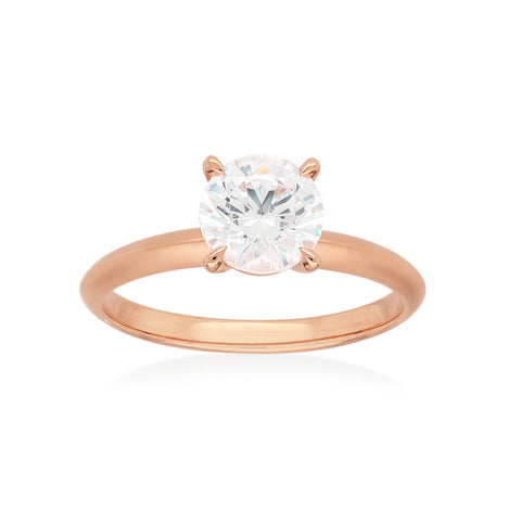NIKITA - 1.00ct Diamond 4 Claw Solitaire Ring -  Paddington Jeweller - OJ Co