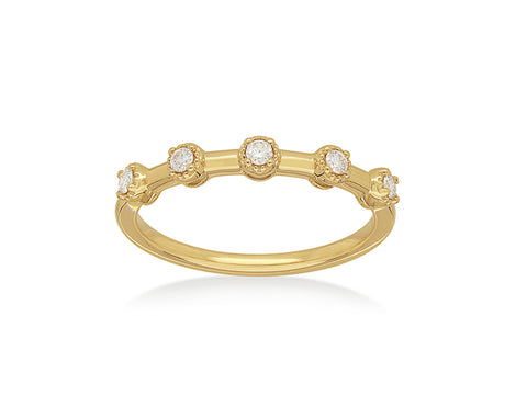 Echo Collection - Lily of the Valley Rings -  Paddington Jeweller - Ojco