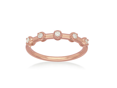 Echo Collection - Lily of the Valley Rings -  Paddington Jeweller - Ojco