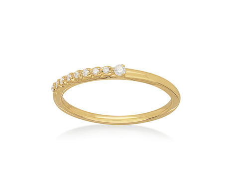 Echo Collection - Cascade Diamond Ring -  Paddington Jeweller - Ojco