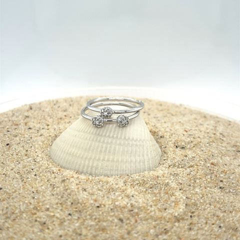 Daffodil Single flower 9kt Gold 0.0.4ct Diamond Ring -  Paddington Jeweller - Ojco